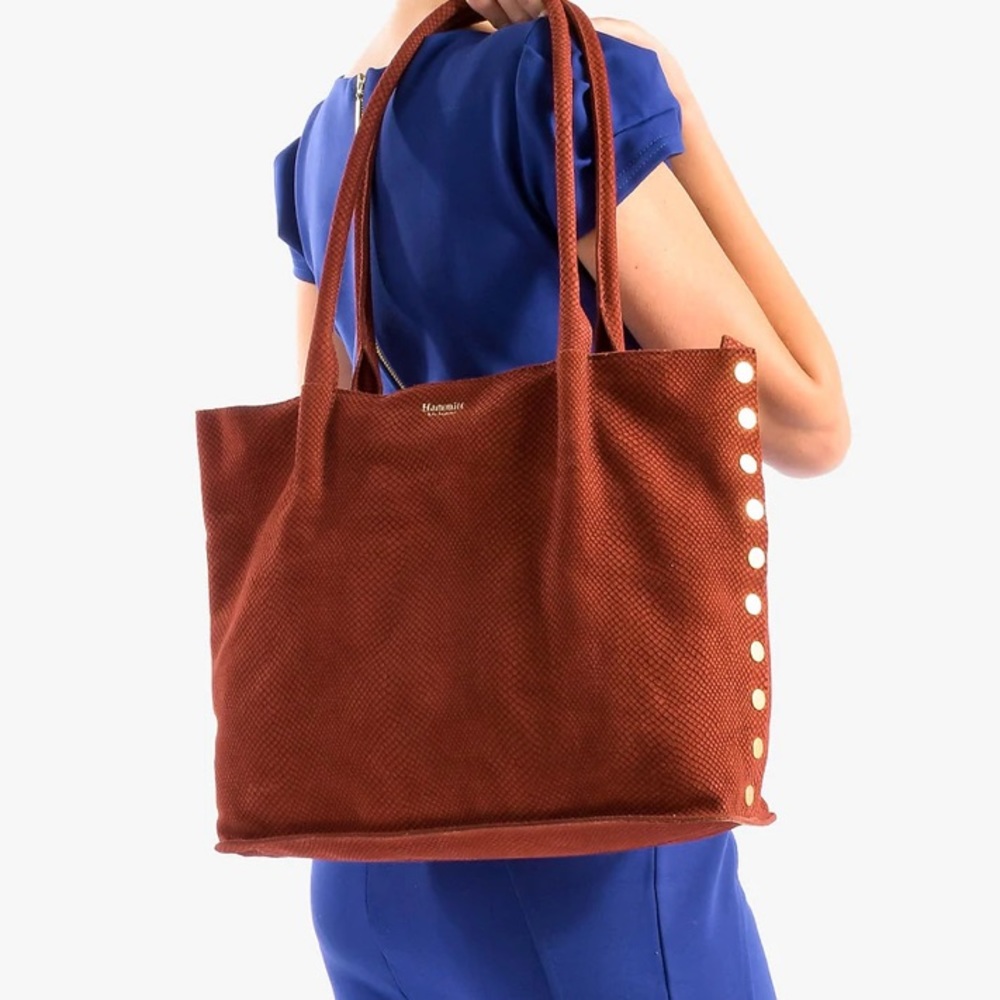 Hammitt Oliver Tote Henna Snake NWT